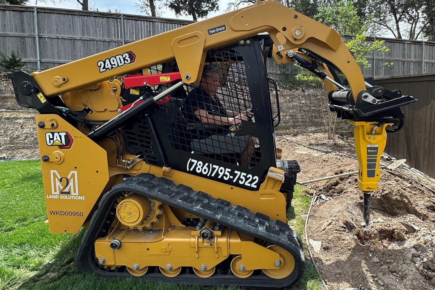 Open Cabin Track Loader (67HP)