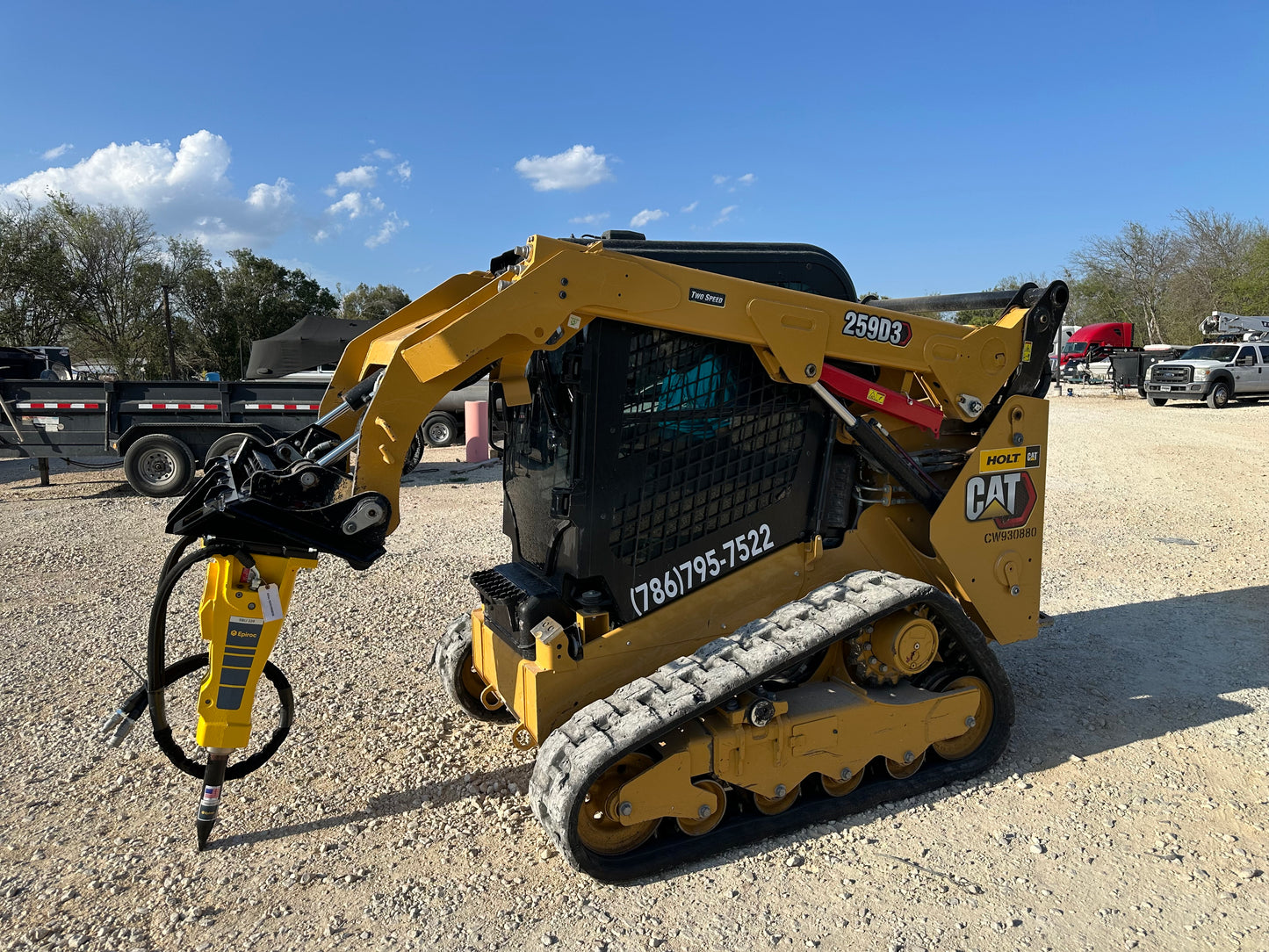 Closed Cabin Track Loader