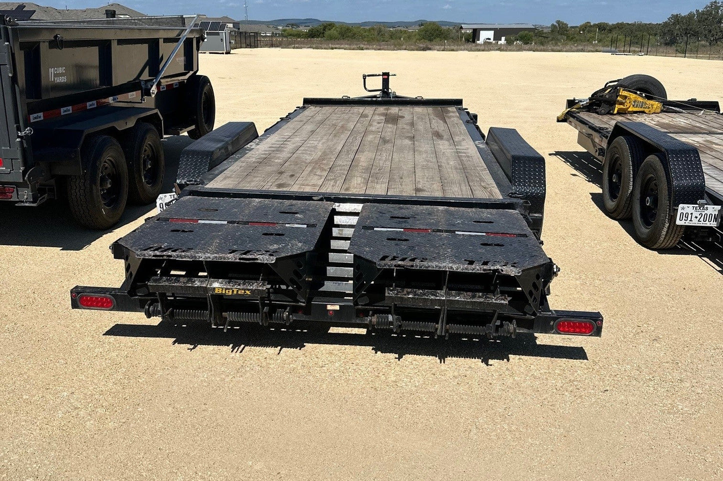 Big Tex 24' Equipment Hauler Trailer w/ Mega Ramps