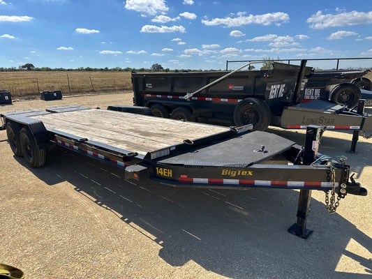 Big Tex 24' Equipment Hauler Trailer w/ Mega Ramps